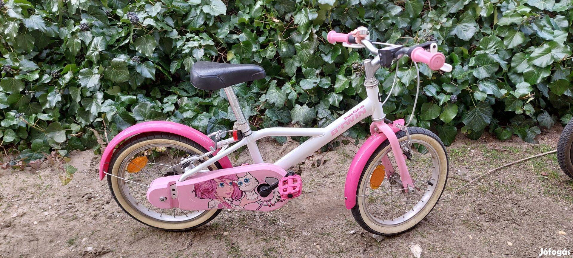 B'Twin Doctogirl 500, 16"-os kislány kerékpár,Fehérváron vagy Újpesten