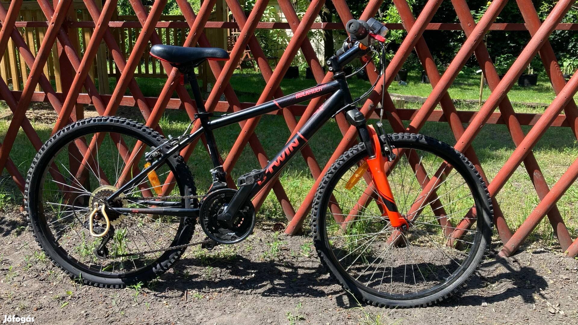 B'Twin Rockrider 500 használt Gyerek Kerékpár 24"