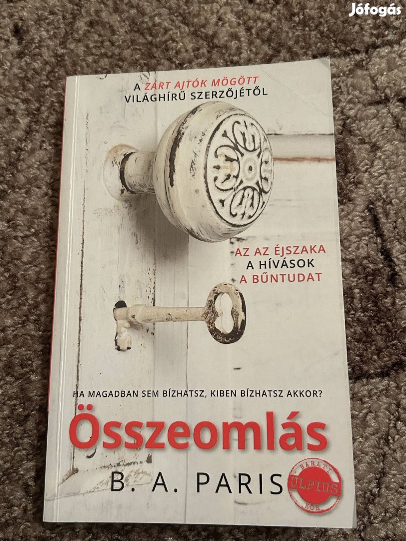 B. A. Paris: Összeomlás
