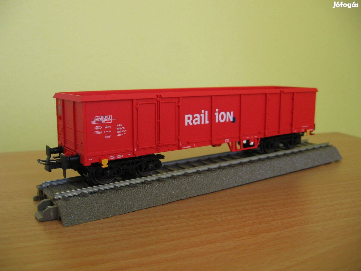 B-models DB Railion Eaos-x kocsi vasútmodell H0