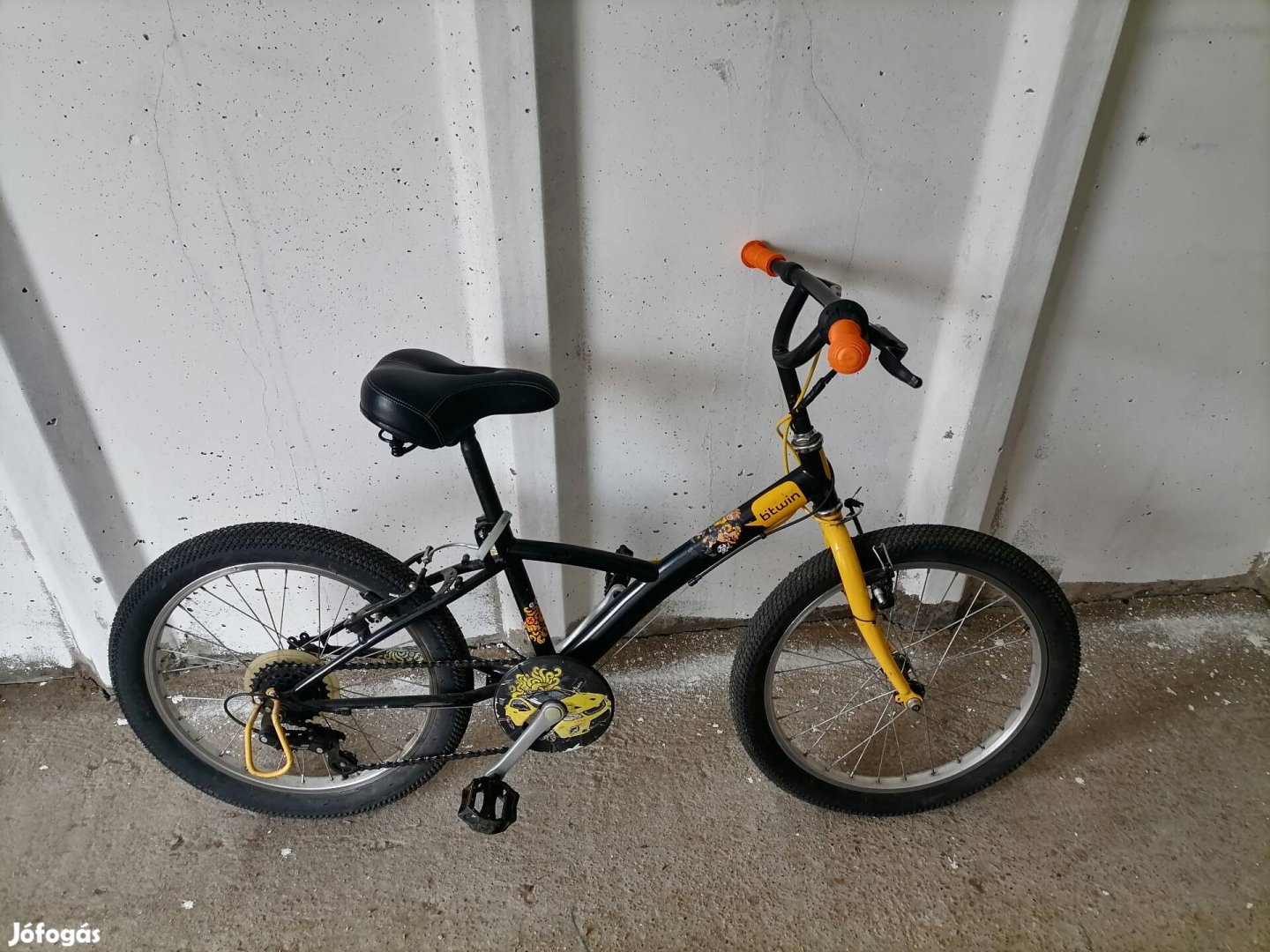 B'twin Racing Boy gyermek kerékpár 20-as méretű