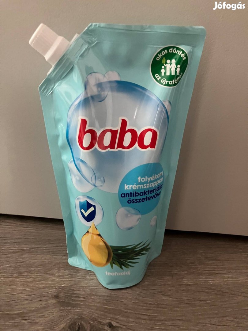 Baba folyékony szappan teafaolaj 500 ml új