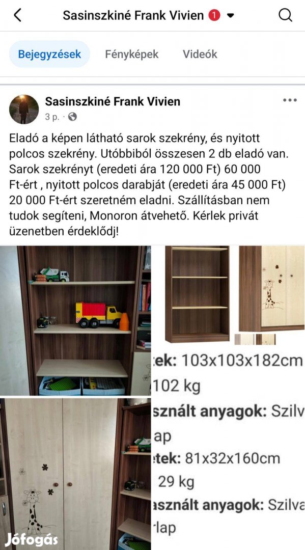 Baba-gyerek bútor- árcsökkenés!