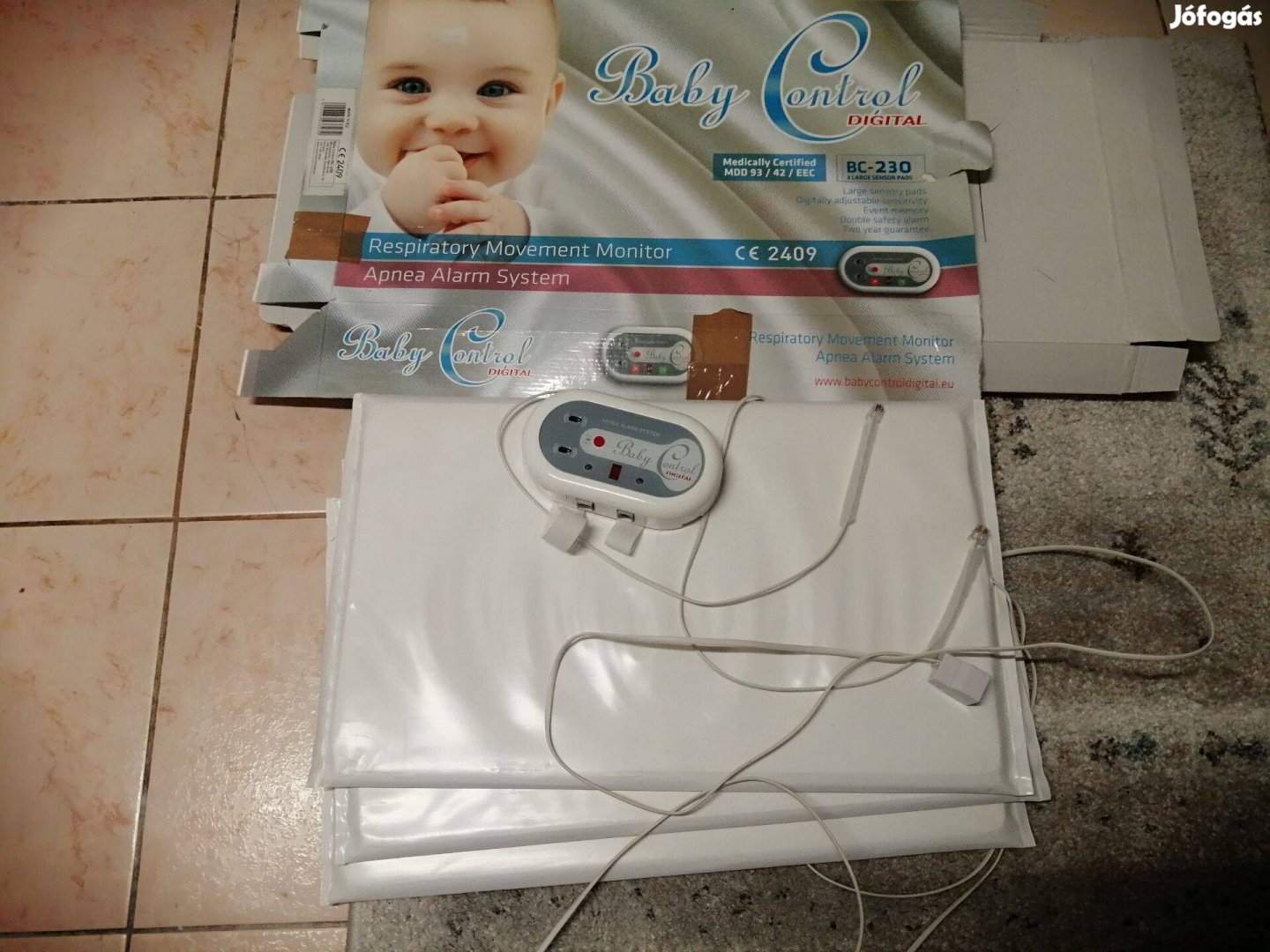 Baba légzésfigyelő baby control 230