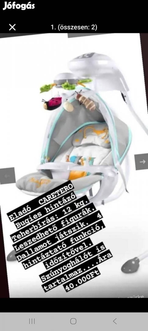 Baba ringázó Eladó