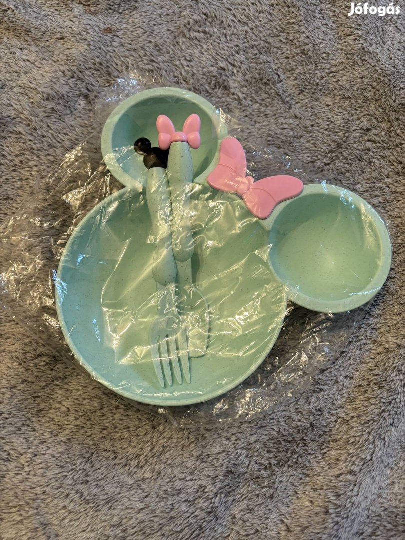 Baba tányér szett új bontatlan Mickey