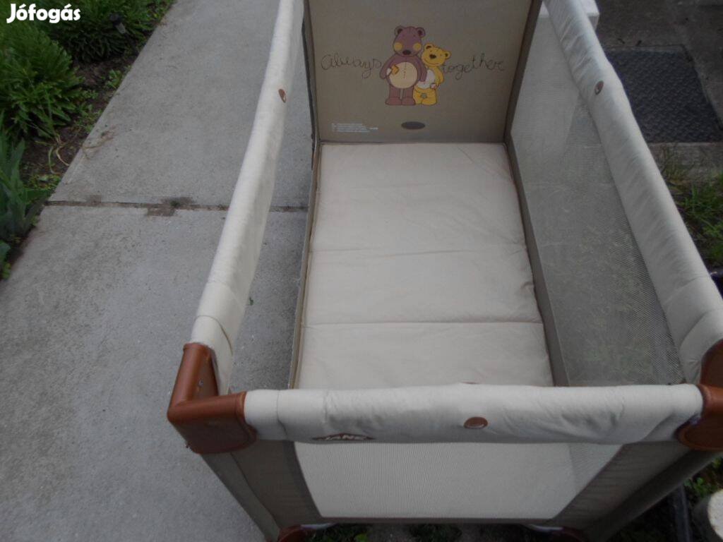 Babaágy gyerekágy ágy összecsukható utazóágy 60x120cm
