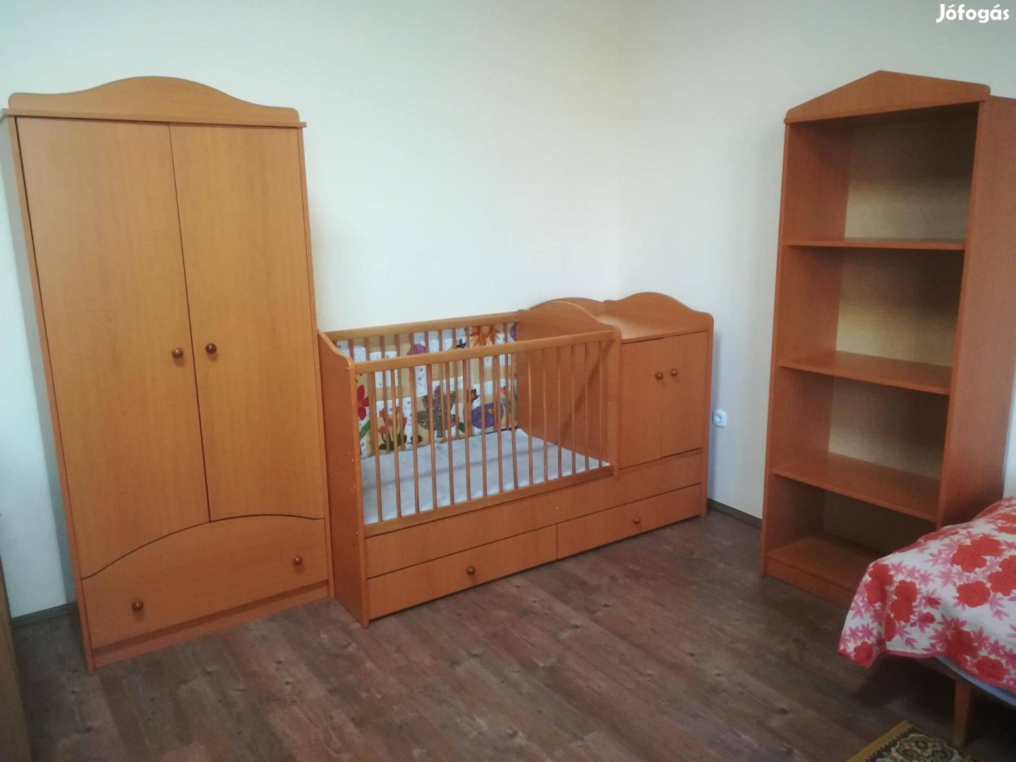 Bababútor gyermekbútor kombi gyerek ágy két szekrény