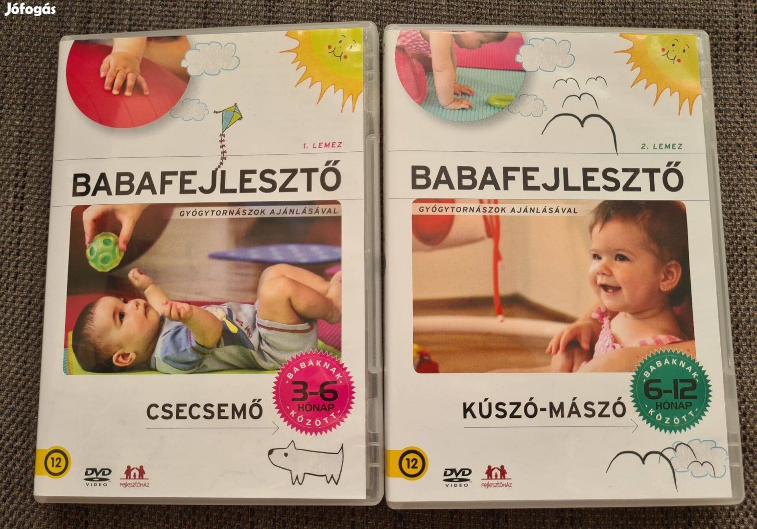 Babafejlesztő DVD-k