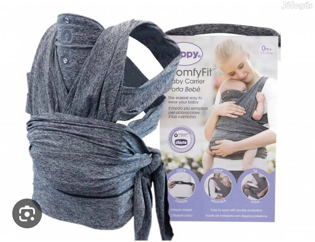 Babahordozo, Boppy Comfy Fit Grey mei tai hordozo