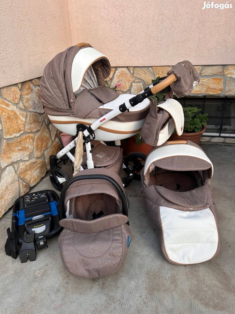 Babakocsi 3in1 + Isofix