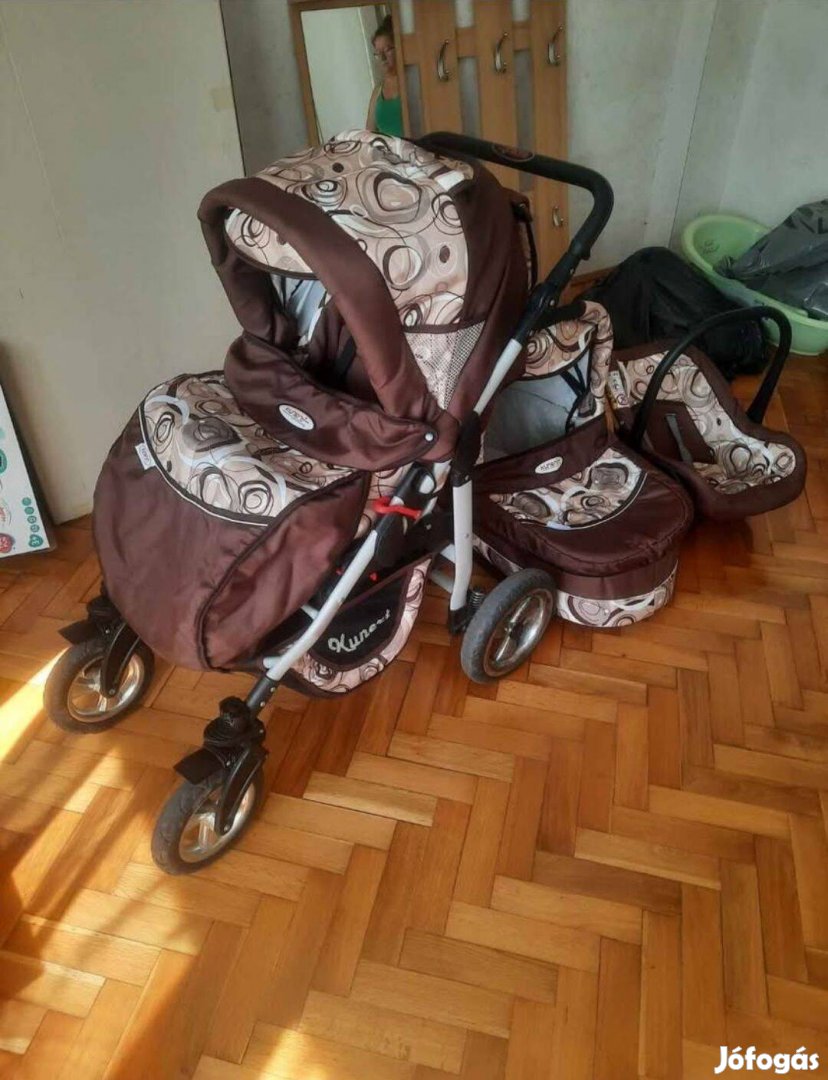 Babakocsi babakocsiszett 4in1 babahordozó eladó!