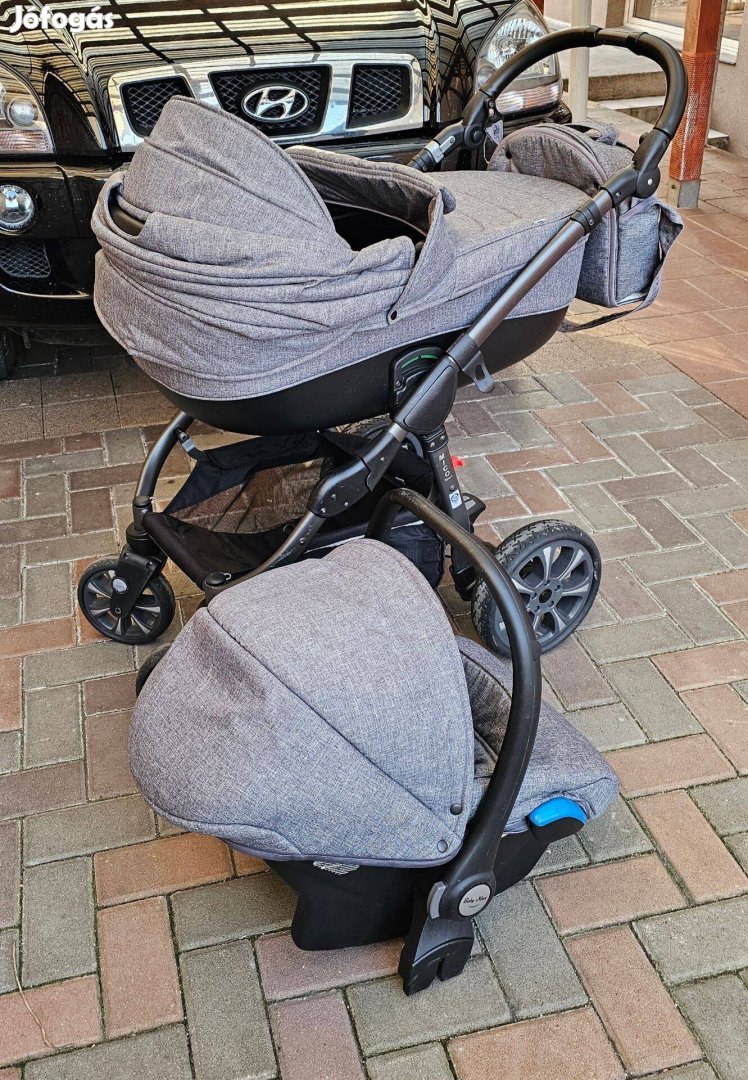 Babakocsi szett Nana váz mózeskosár autós hordozó pelenkázó