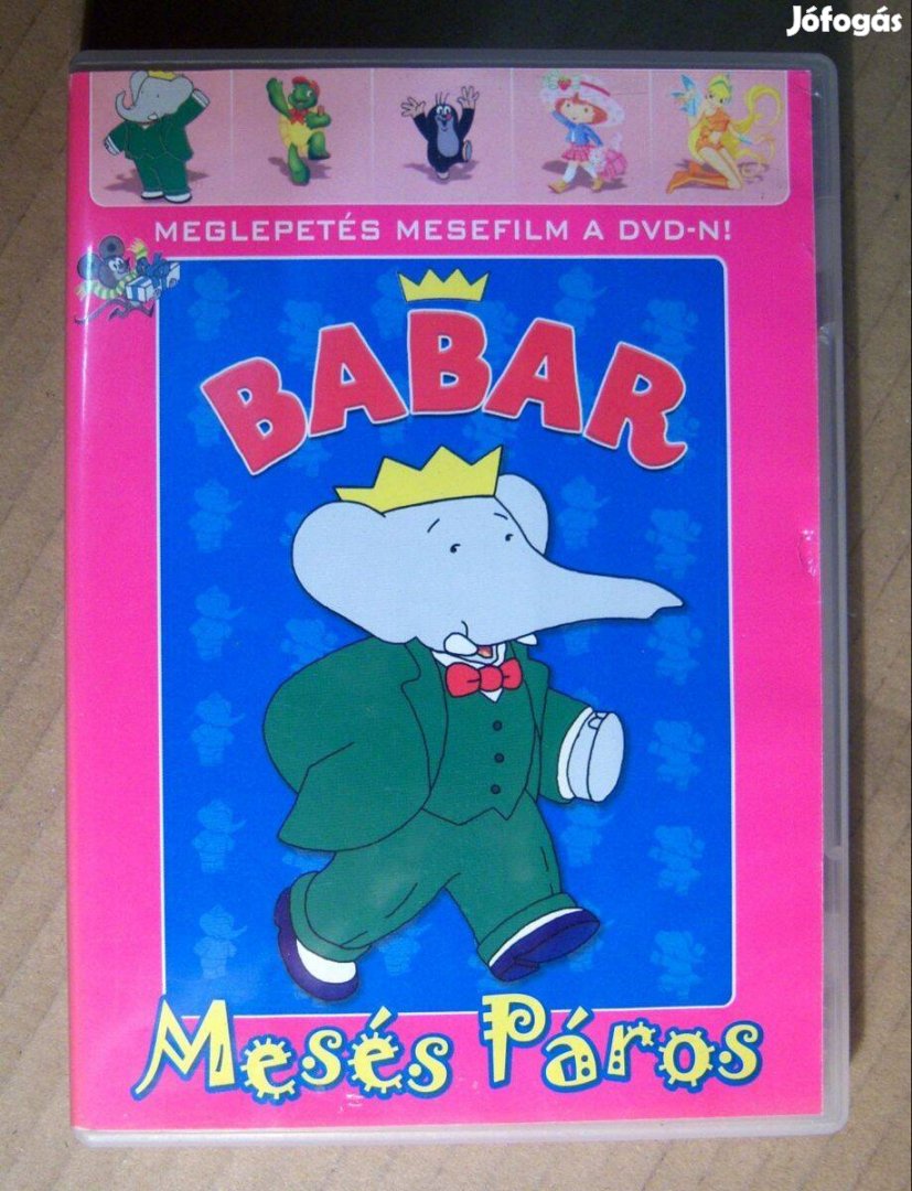 Babar - Mesés Páros DVD (4db rész) 1989 (2007) jogtiszta