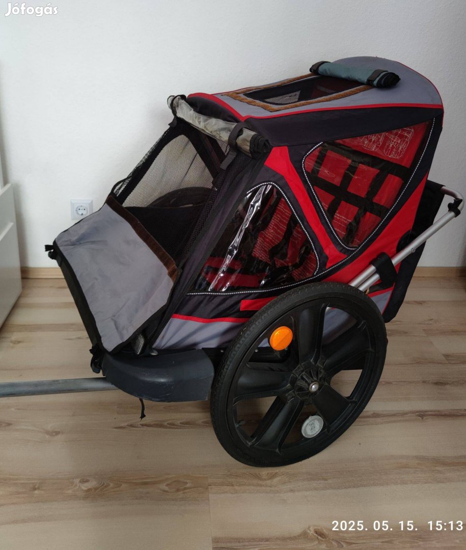 Babataxi - 2 személyes kerékpárutánfutó