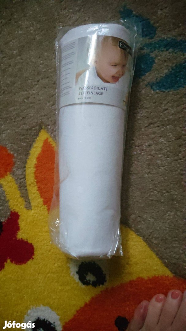 Babatextil nedvszívó vízhatlan ágybetét kiságyba 6 db