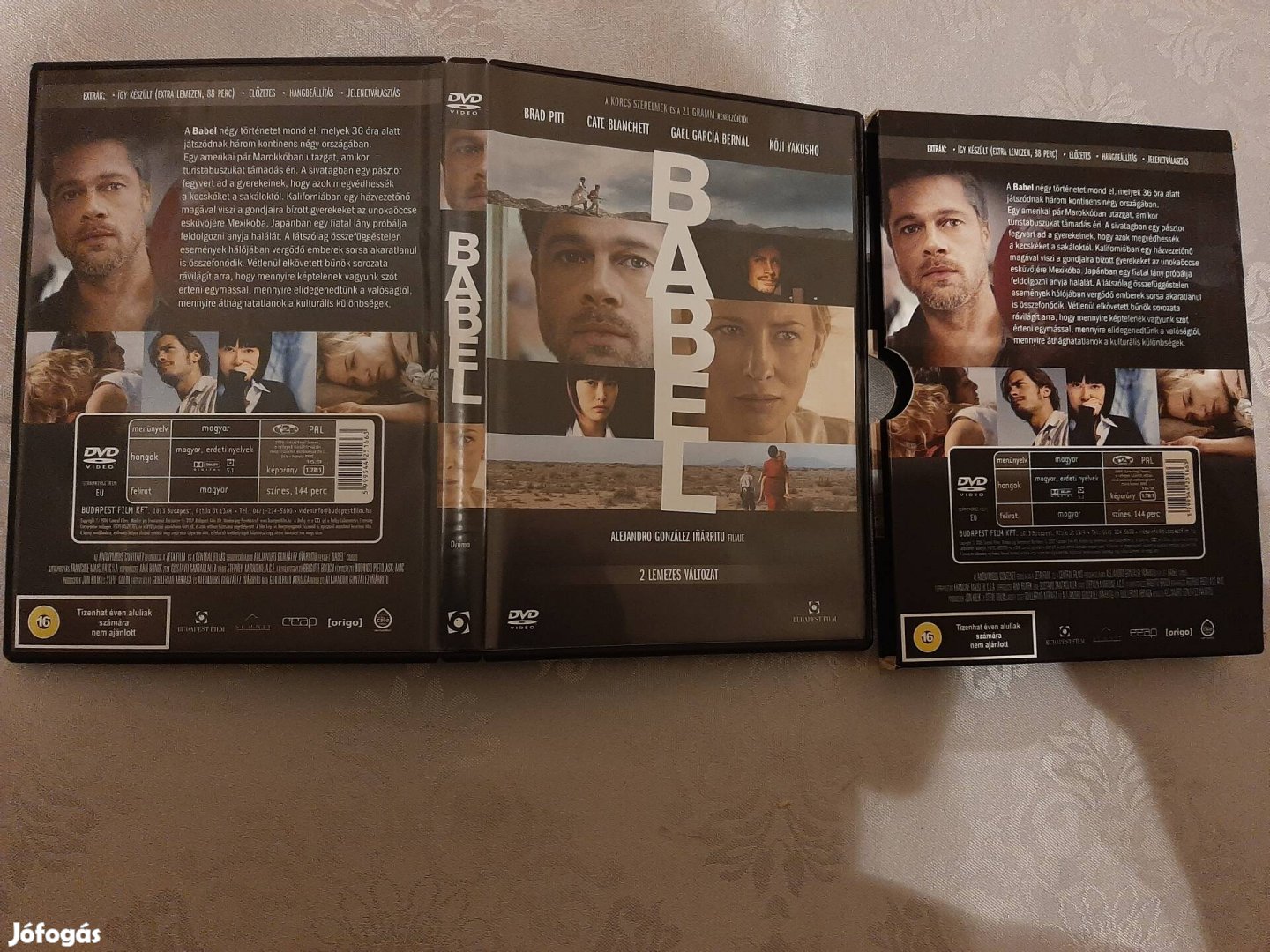 Babel - 2 dvd díszdobozos- Brad Pitt