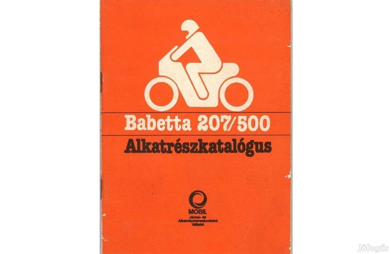 Babetta 207 alkatrész katalógus ( Magyar )(7.)