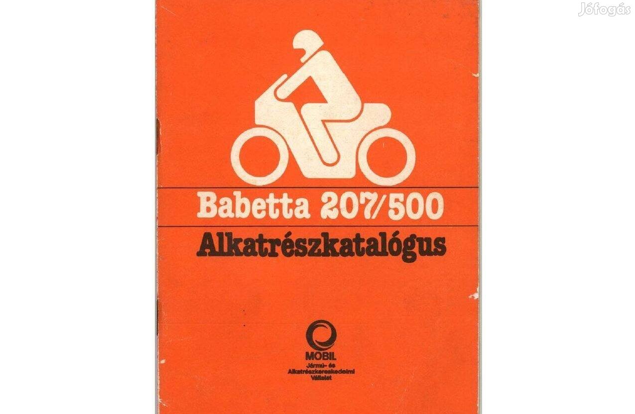 Babetta 207 alkatrész katalógus ( Magyar )(7.)