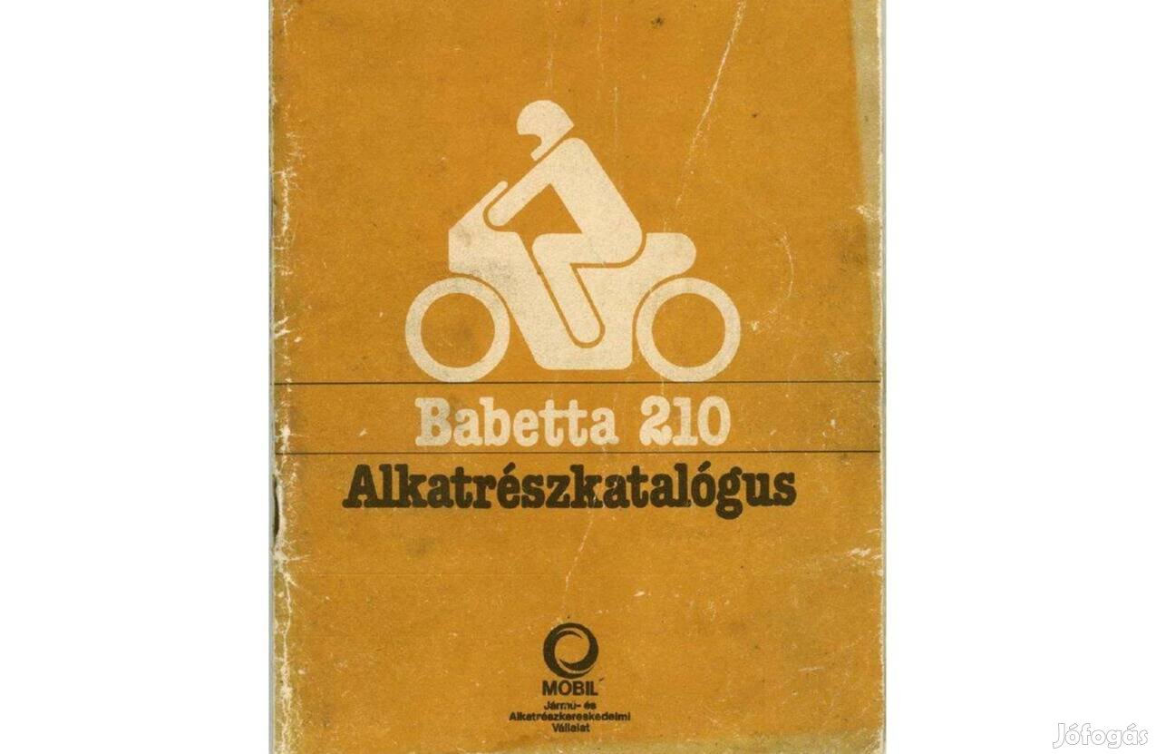 Babetta 210 alkatrész katalógus ( Magyar )(8.)