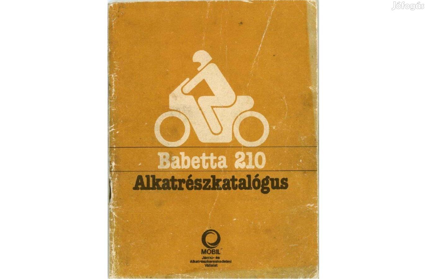 Babetta 210 alkatrész katalógus ( Magyar )(8.)