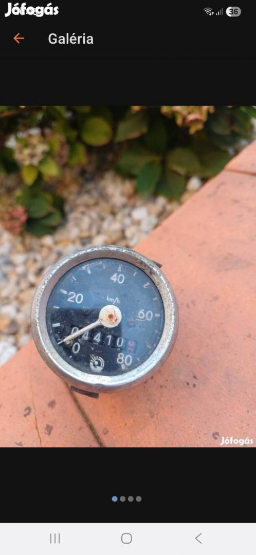 Babetta kilóméter óra.