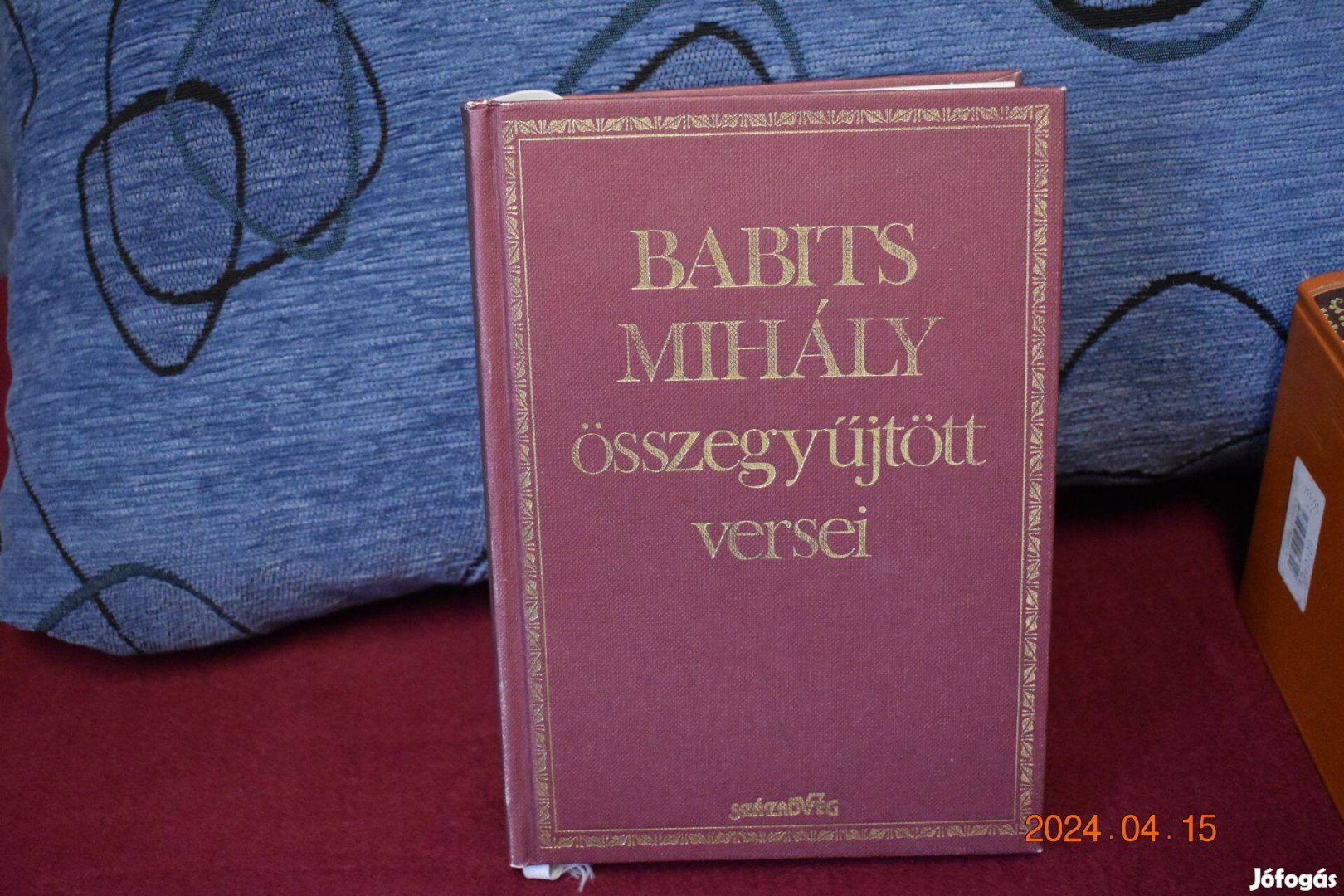 Babits Mihály összegyűjtött versei bőrkötésben