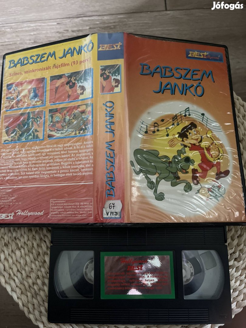 Babszem jankó vhs r film 