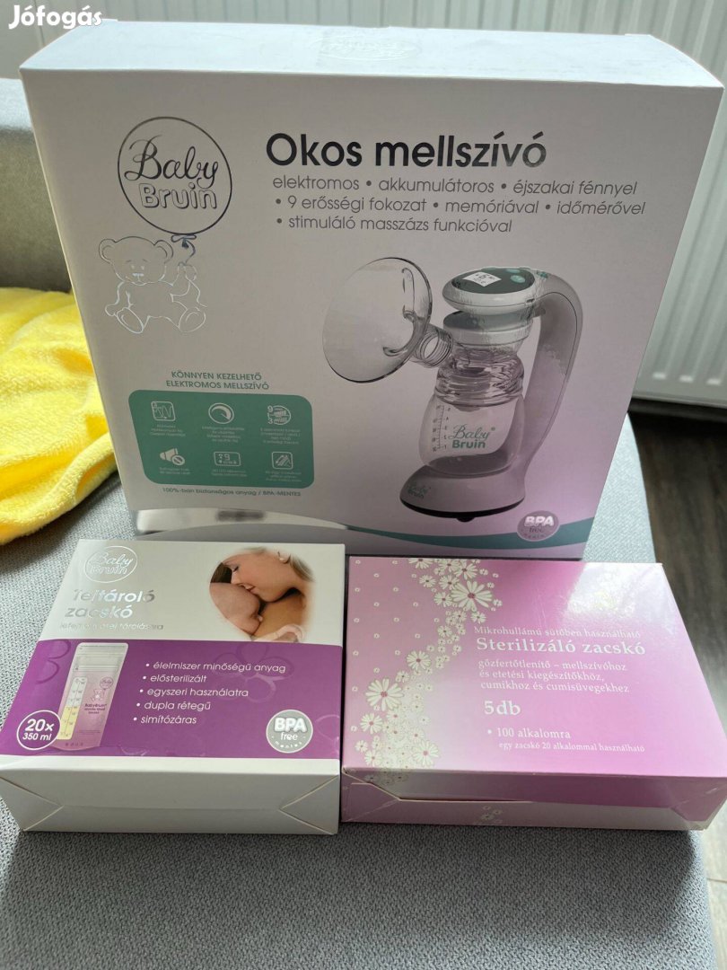 Baby Bruin okos mellszívó