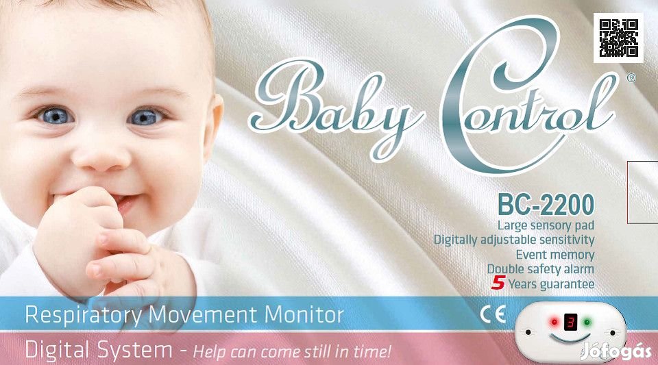 Baby Control BC - 2200 légzésfigyelő