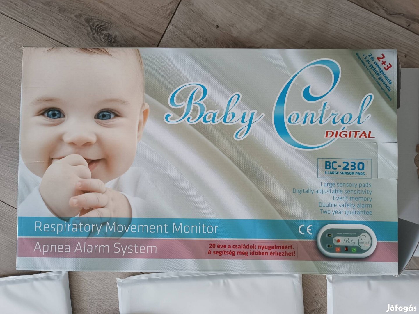 Baby Control b-230 légzésfigyelő 3 lapos