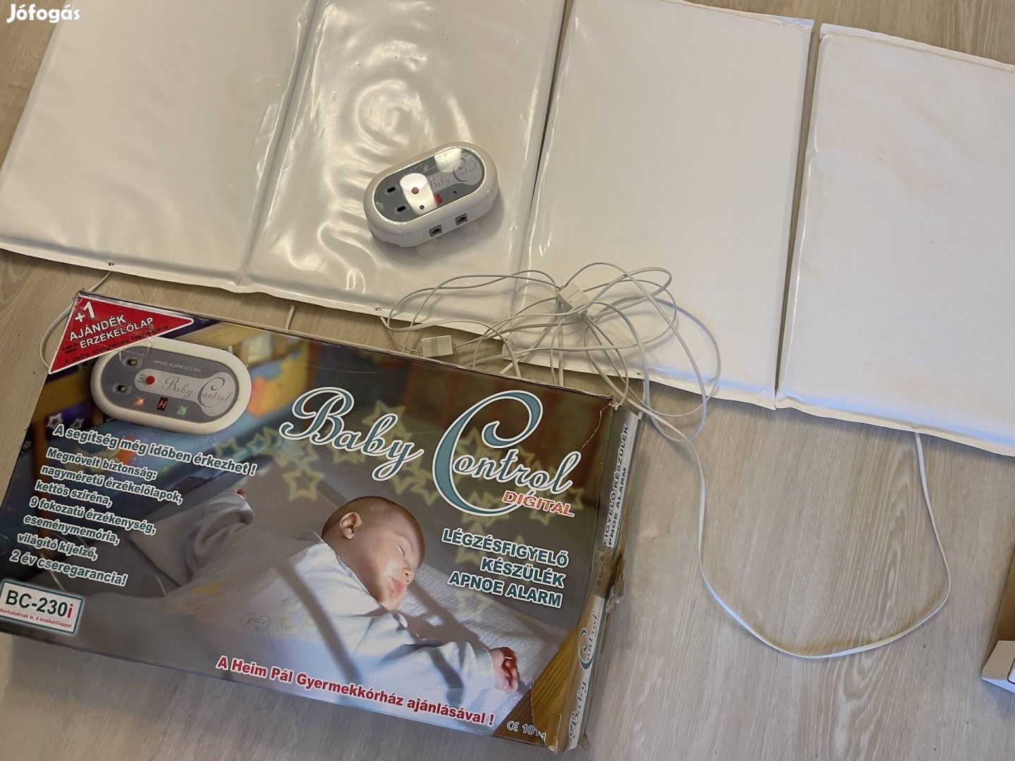 Baby Control légzésfigyelő baba monitor hibátlan