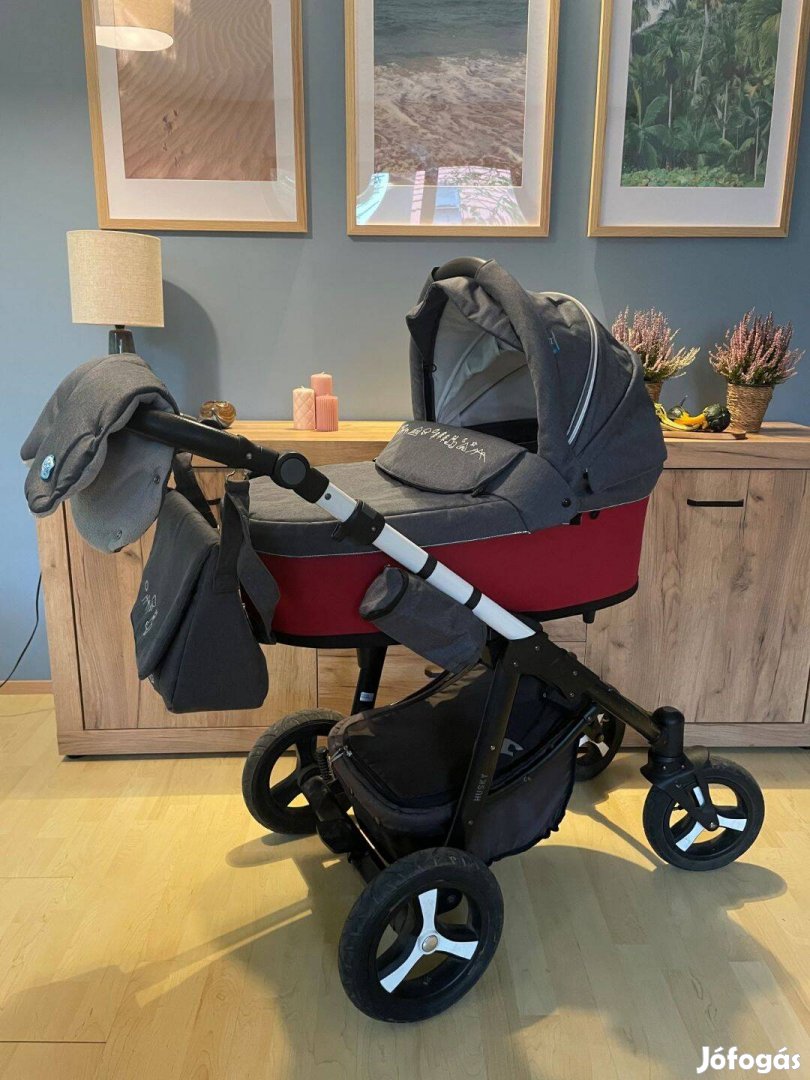 Baby Design Husky 3 in 1 babakocsi - őszi, téli túrababakocsi