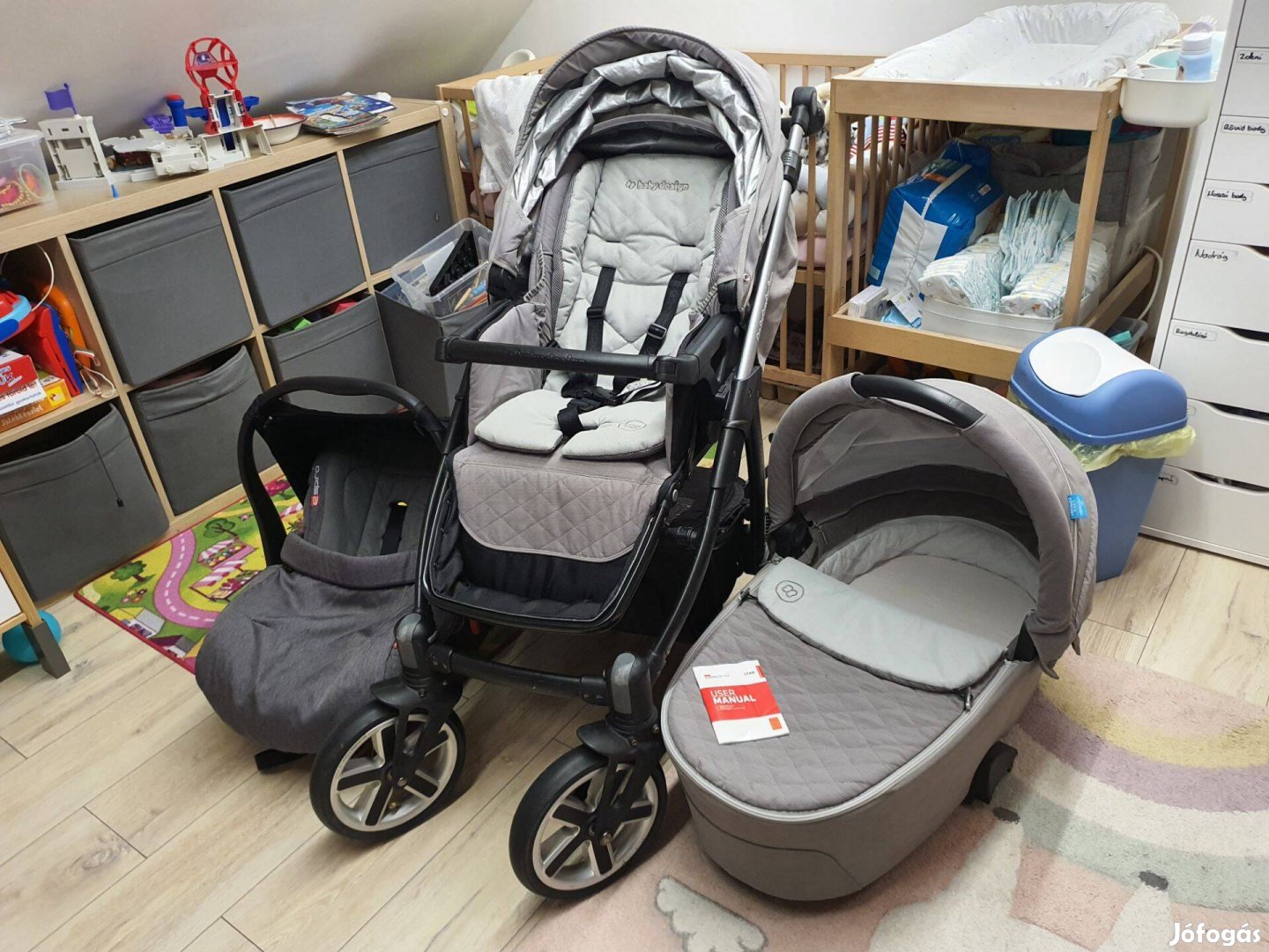 Baby Design Lupo Comfort 3 in 1 babakocsi