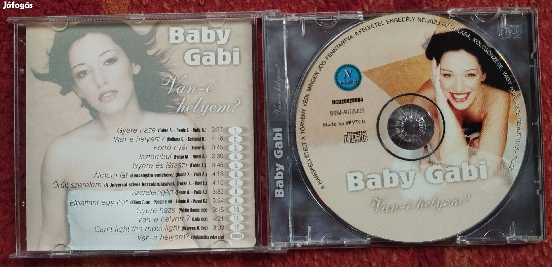 Baby Gabi Van-e helyem CD