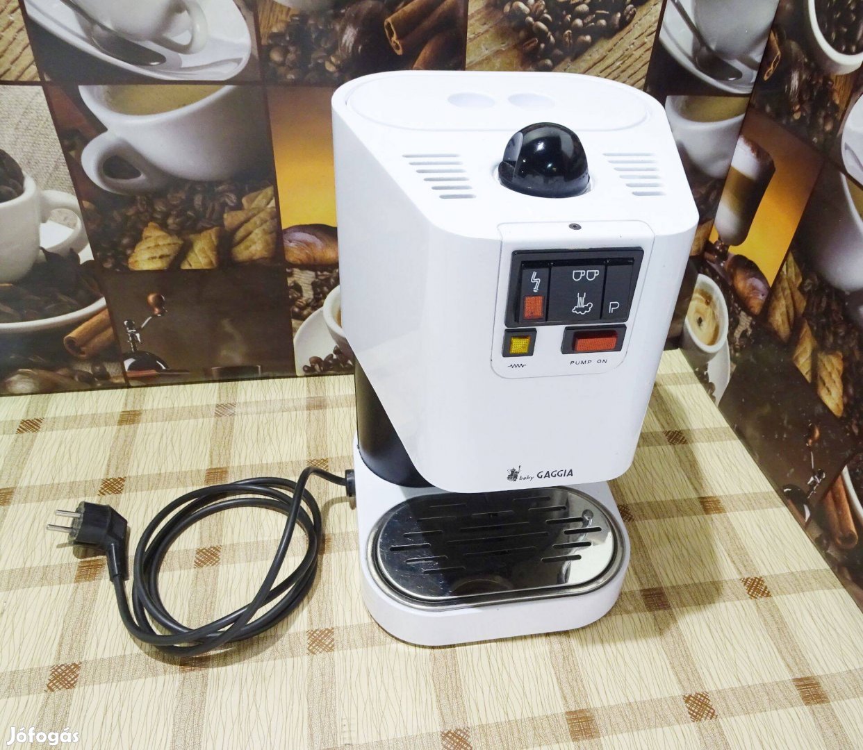 Baby Gaggia karos kávéfőző kávégép Vintage