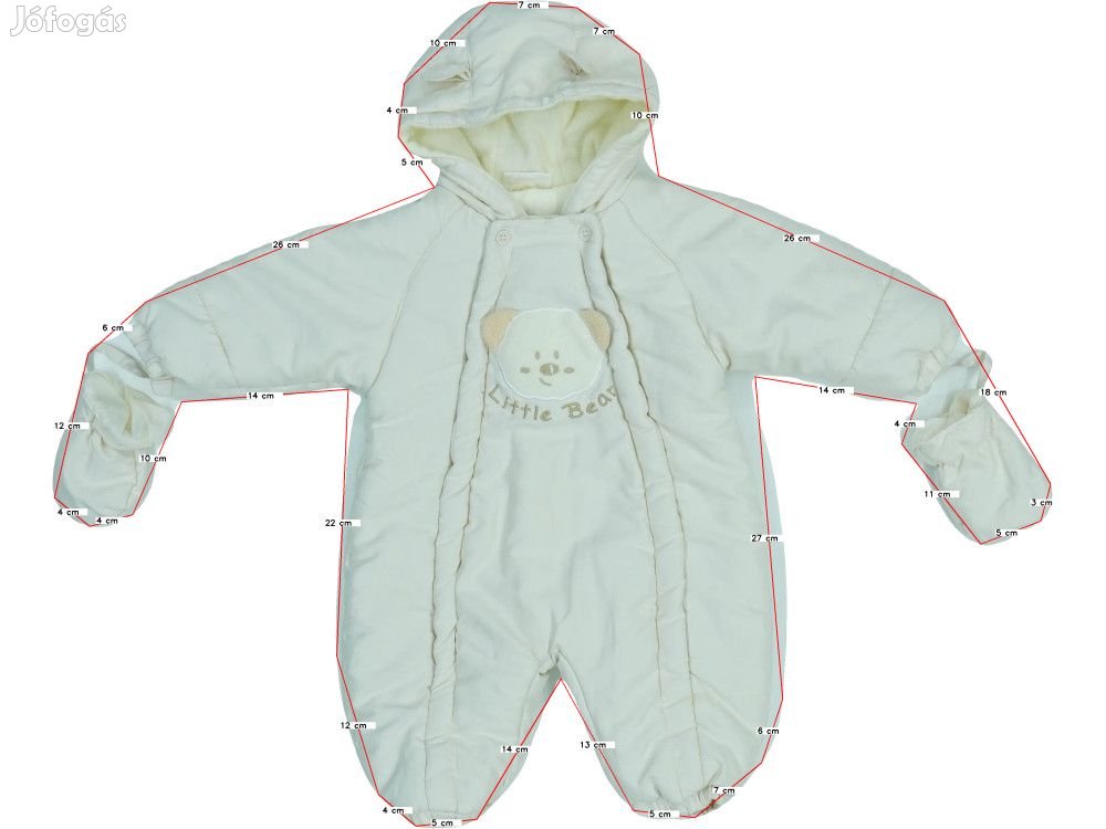 Baby Használt (keveset használt) Fiú Baby overál (Méret: 68)