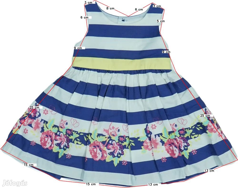 Baby Használt (újszerű) Lány Ruha (Méret: 62)