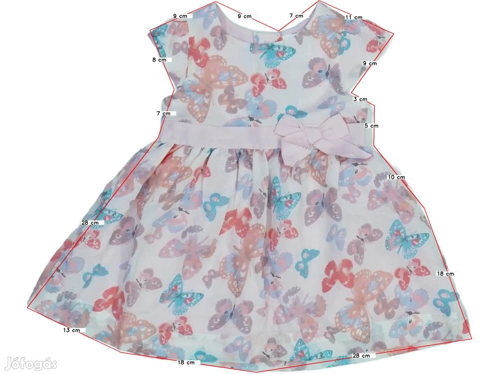 Baby Használt (újszerű) Lány Ruha (Méret: 86)