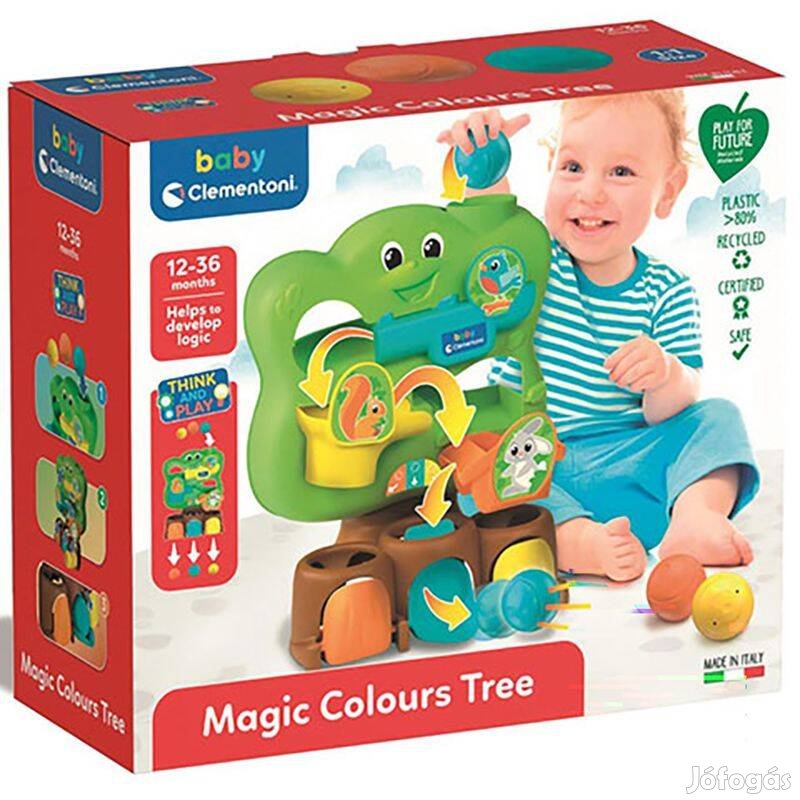 Baby Magic Colours Tree Foglalkoztató Bébi Játék - Clementoni