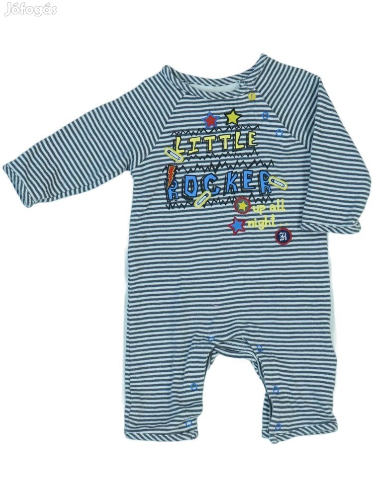 Baby Új (címkés) Fiú Hosszú ujjú rugdalózó (Méret: 50)