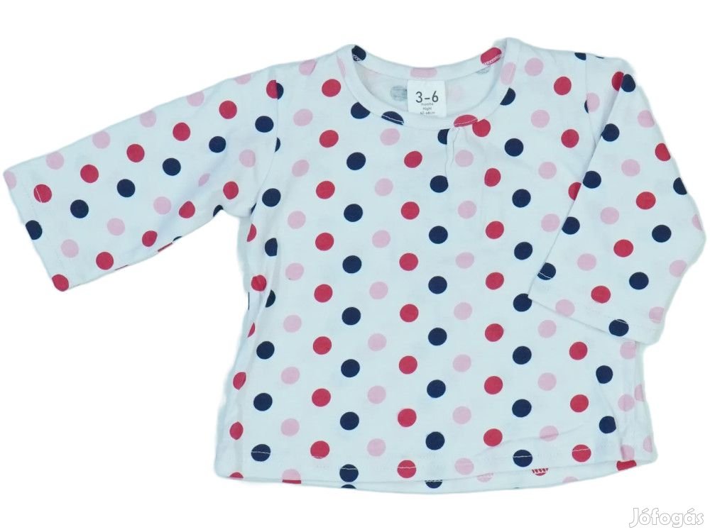 Baby Új (címkés) Lány Hosszú ujjú felső (Méret: 68)
