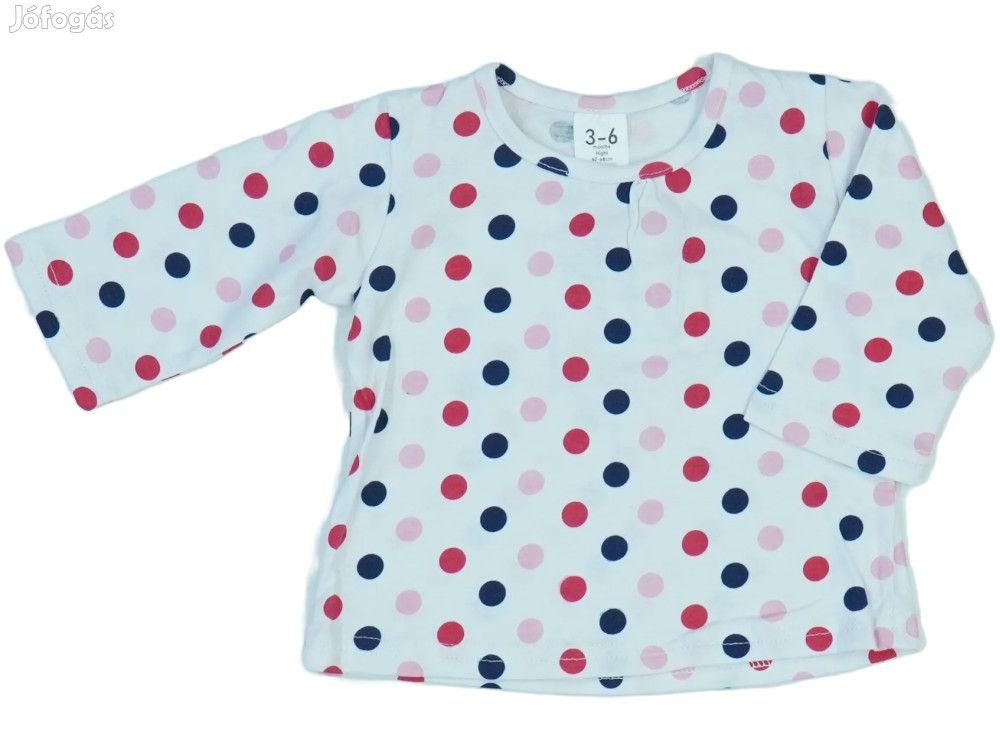 Baby Új (címkés) Lány Hosszú ujjú felső (Méret: 68)
