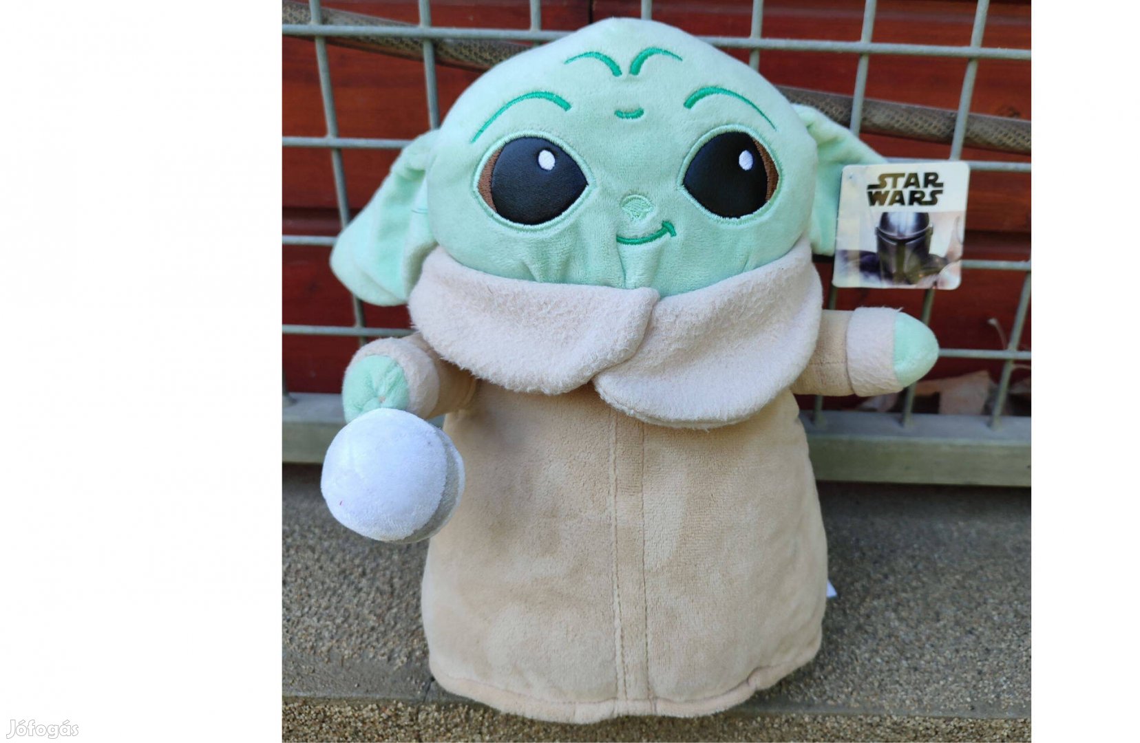 Baby Yoda eredeti Star Wars új, címkés plüss (30cm)