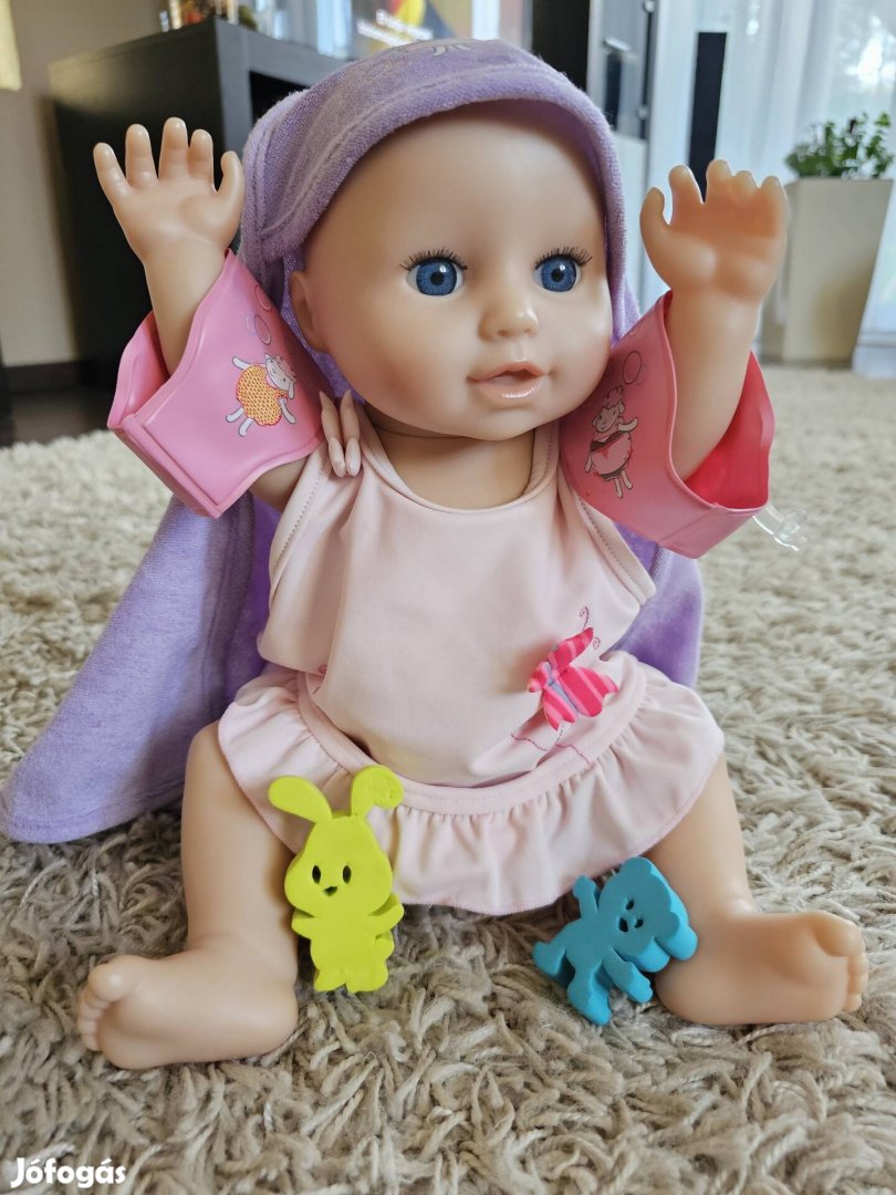 Baby annabell úszó baba