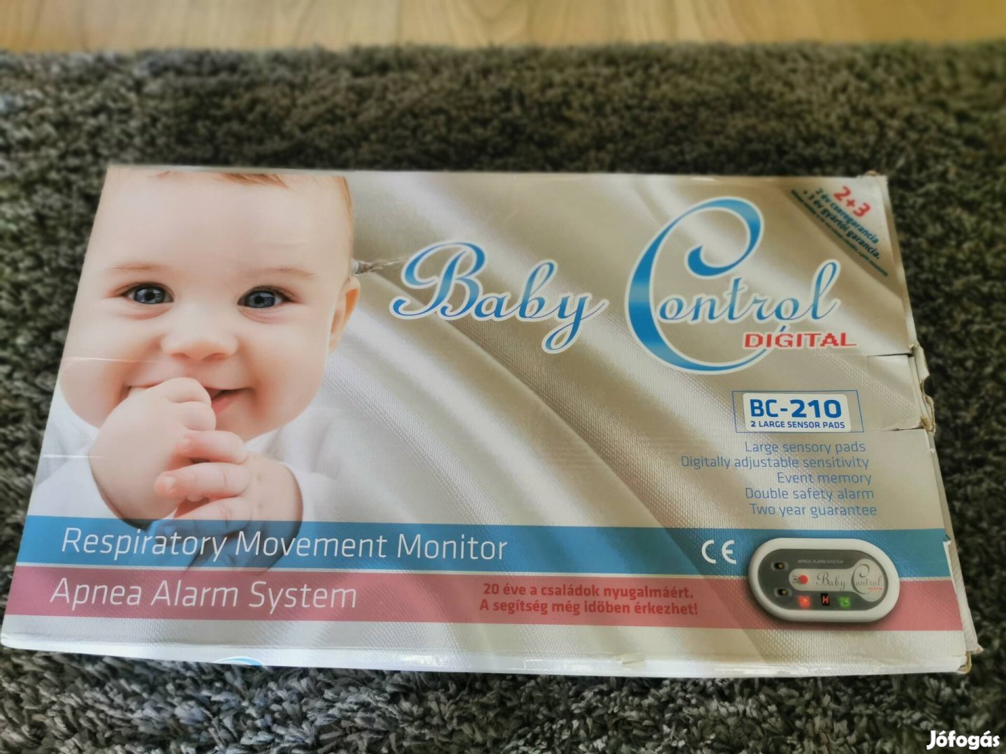 Baby control 2 lapos légzésfigyelő eladó