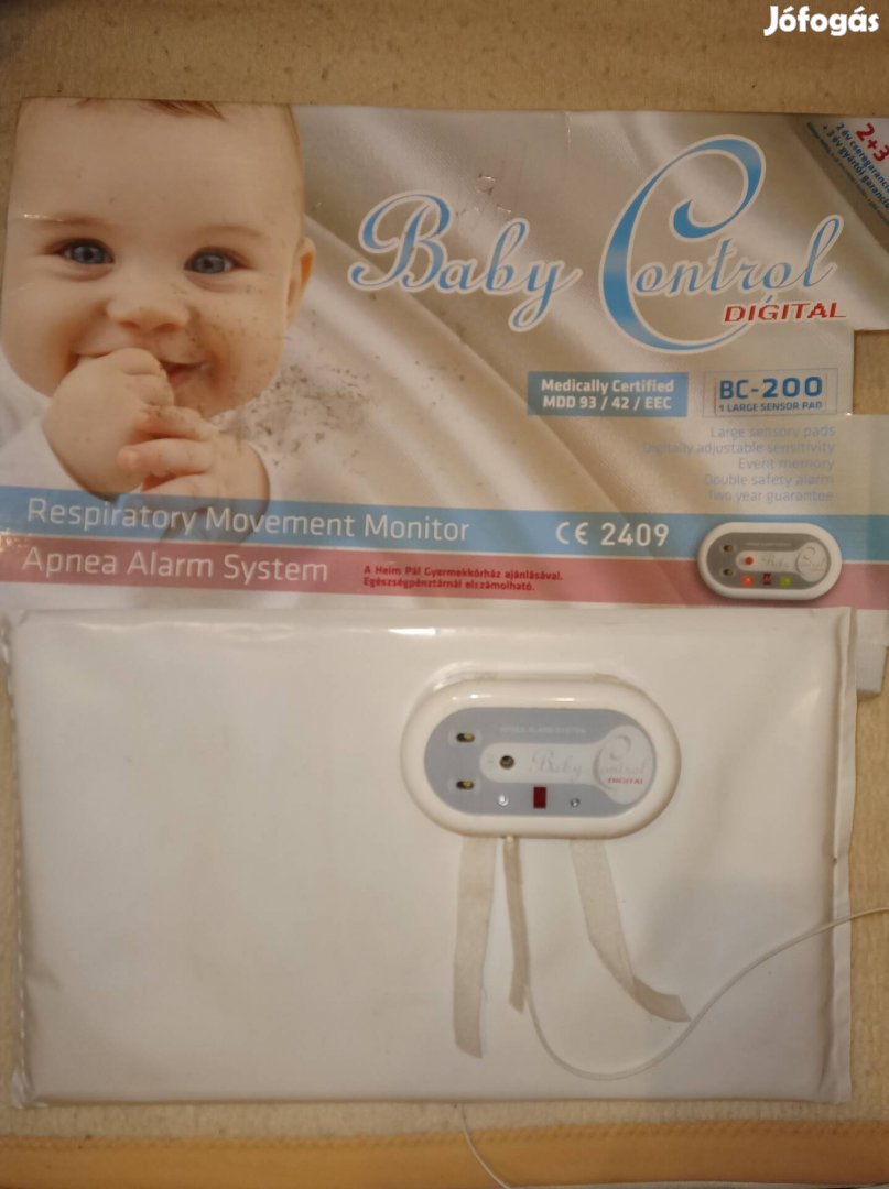 Baby control digital Bc-200 légzés figyelő 