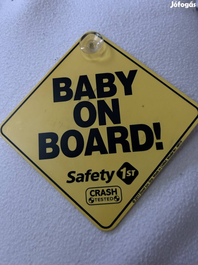 Baby on board! - tábla