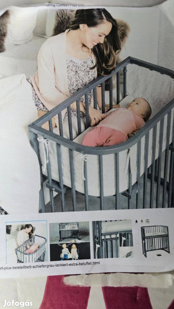 Babybay Comfort bölcső fehér