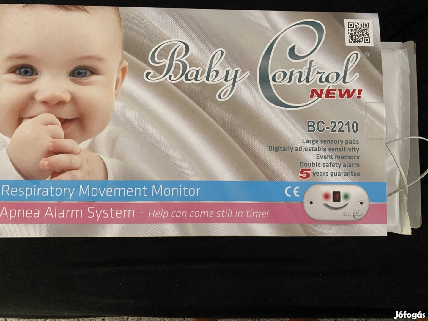 Babycontrol BC 2210 kétlapos légzésfigyelő